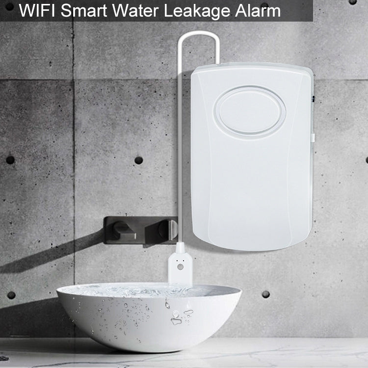 Detector de alarma de fugas de agua de 130dB, detección de Sensor, alerta de inundación, sistema de alarma de seguridad para el hogar, Flood Alert