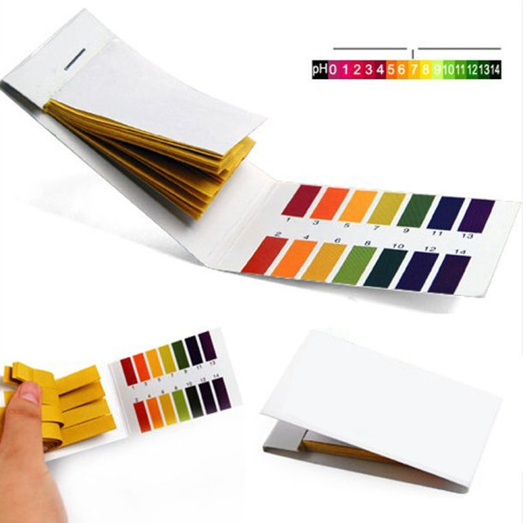 Kit de contaminación del agua de papel tornasol con indicador de papel para prueba de PH de 80 tiras, 80 Strips