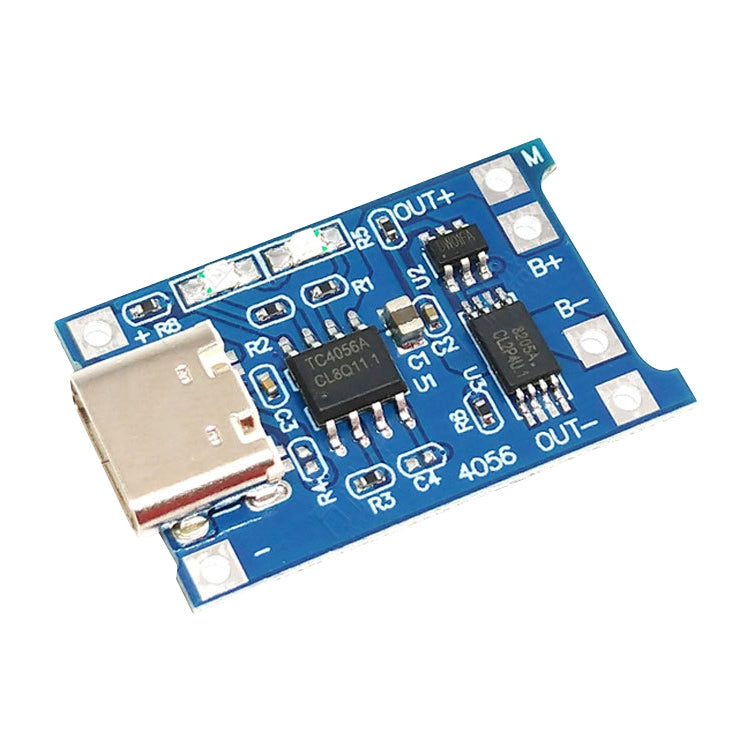 TP4056 USB-C / Type-C Protección combinada Carga Módulo de placa de carga de batería de litio 1A