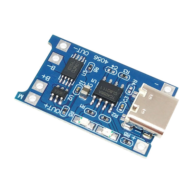 TP4056 USB-C / Type-C Protección combinada Carga Módulo de placa de carga de batería de litio 1A