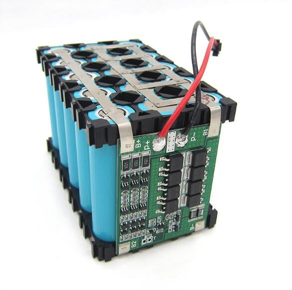 Tablero de protección contra sobrecarga de sobrecorriente 25A 11.1V-12.6V con ecualización para batería de litio 18650, 3 S 12V 25A
