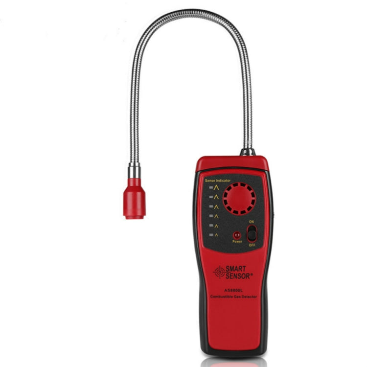 Detector de gas combustible AS8800L, alarma de detección de fugas de gas, detector de fugas de gas natural para el hogar, AS8800L