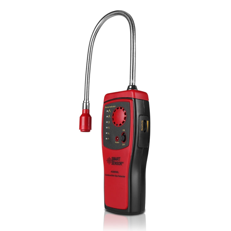 Detector de gas combustible AS8800L, alarma de detección de fugas de gas, detector de fugas de gas natural para el hogar, AS8800L