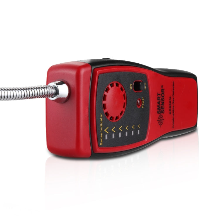 Detector de gas combustible AS8800L, alarma de detección de fugas de gas, detector de fugas de gas natural para el hogar, AS8800L