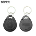 10 PCS 125KHz TK/EM4100 Llavero con chip de tarjeta de identificación de proximidad