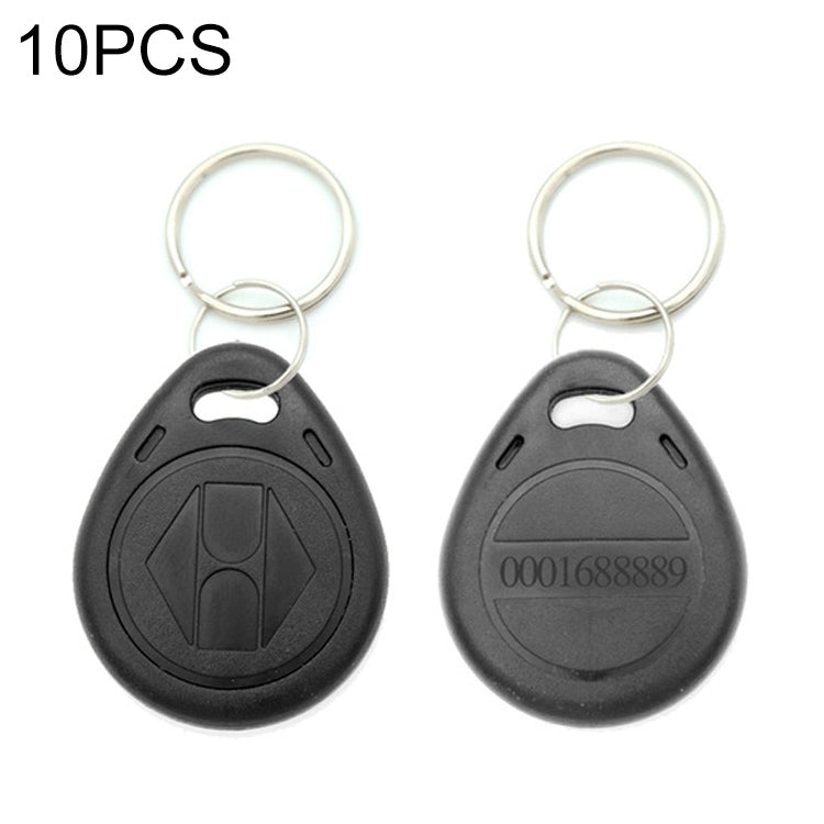 10 PCS 125KHz TK/EM4100 Llavero con chip de tarjeta de identificación de proximidad
