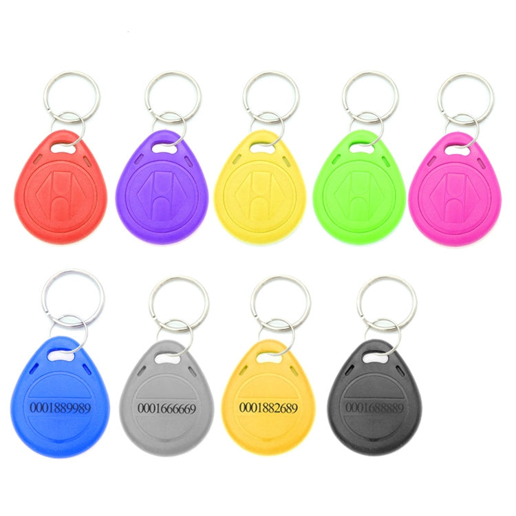 10 PCS 125KHz TK/EM4100 Llavero con chip de tarjeta de identificación de proximidad