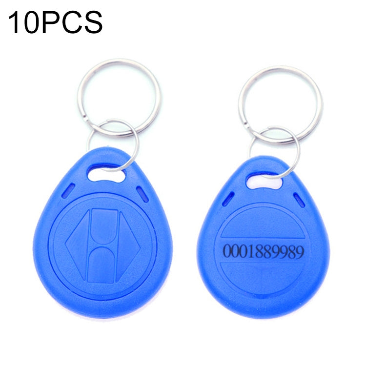 10 PCS 125KHz TK/EM4100 Llavero con chip de tarjeta de identificación de proximidad