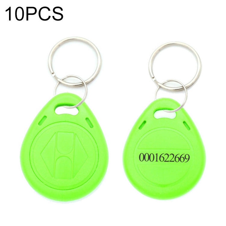 10 PCS 125KHz TK/EM4100 Llavero con chip de tarjeta de identificación de proximidad