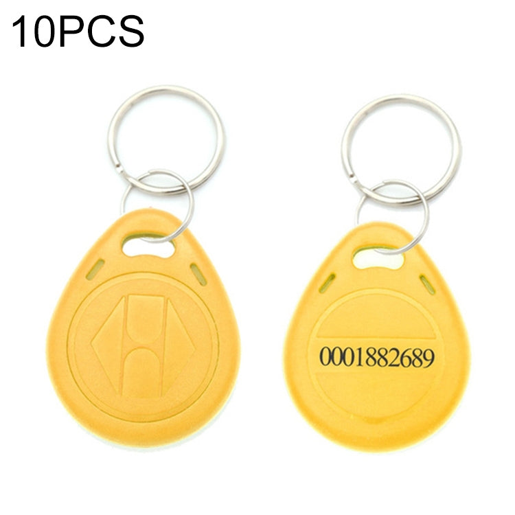 10 PCS 125KHz TK/EM4100 Llavero con chip de tarjeta de identificación de proximidad