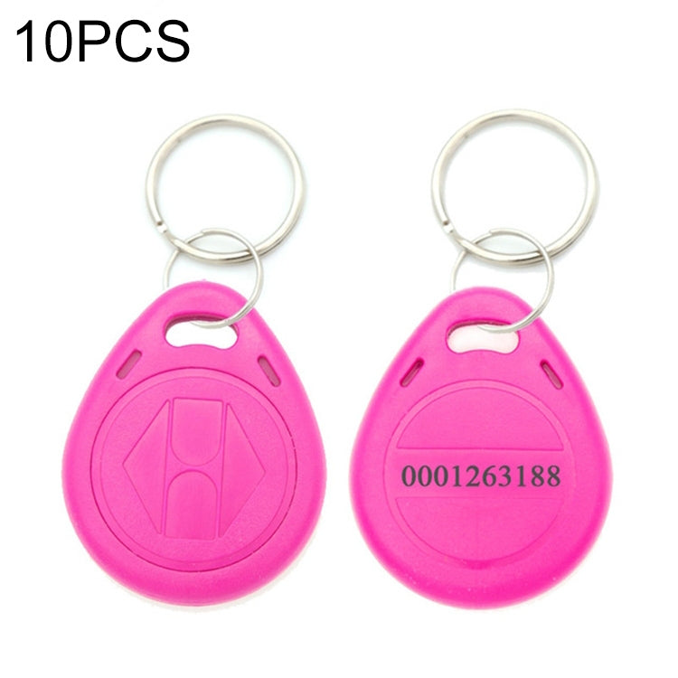 10 PCS 125KHz TK/EM4100 Llavero con chip de tarjeta de identificación de proximidad