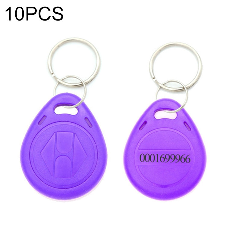 10 PCS 125KHz TK/EM4100 Llavero con chip de tarjeta de identificación de proximidad