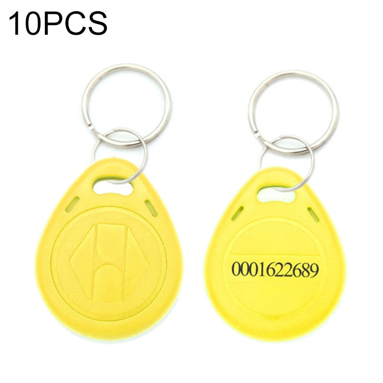 10 PCS 125KHz TK/EM4100 Llavero con chip de tarjeta de identificación de proximidad