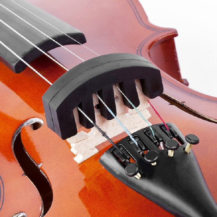 10 PCS Silenciador de silicona Equipo de silencio Sourdine para violín