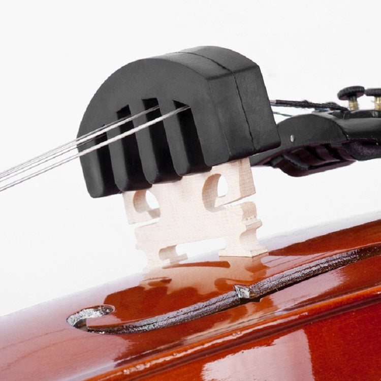 10 PCS Silenciador de silicona Equipo de silencio Sourdine para violín