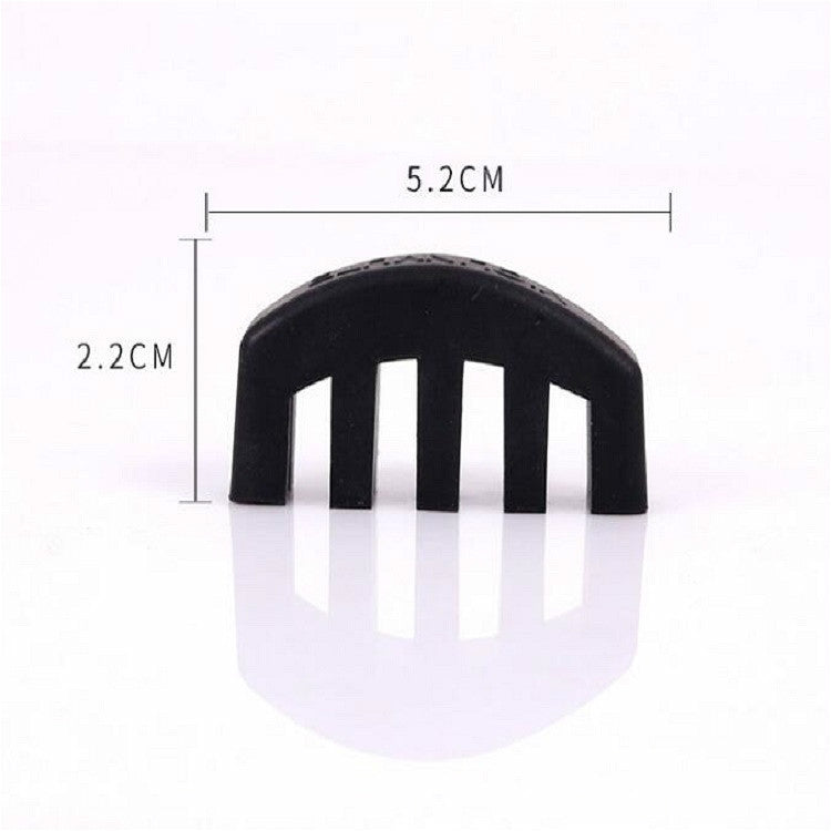 10 PCS Silenciador de silicona Equipo de silencio Sourdine para violín