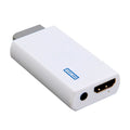 Nintendo Wii Plug and Play sin complicaciones para Wii a HDMI 1080p Adaptador convertidor Wii2hdmi Caja de audio de 3,5 mm Wii-link, To HDMI 1080p Converter Adapter