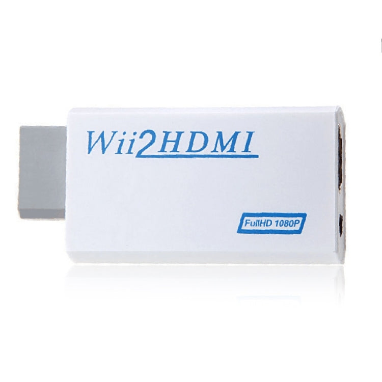 Nintendo Wii Plug and Play sin complicaciones para Wii a HDMI 1080p Adaptador convertidor Wii2hdmi Caja de audio de 3,5 mm Wii-link, To HDMI 1080p Converter Adapter
