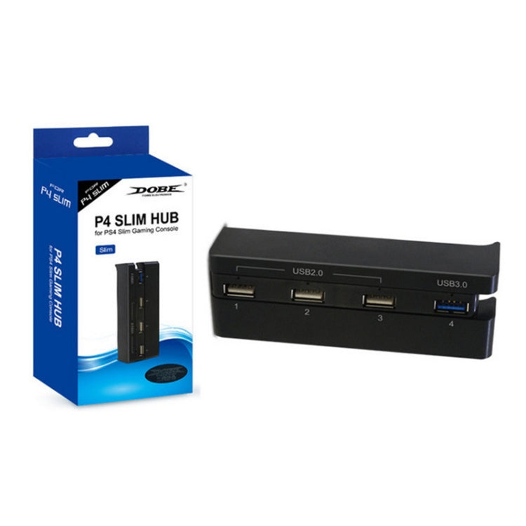 2 PCS PS4 Slim Extend Accesorios de adaptador USB para Play Station 4 Slim Console USB HUB 3.0 de alta velocidad, for PS4 Slim