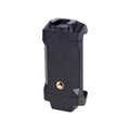Xiletu Xj-13 Transmisión en vivoAbrazadera para teléfono con montaje en trípode con orificios para tornillos de 1/4 de pulgada y base de zapata fría, Phone Clamp