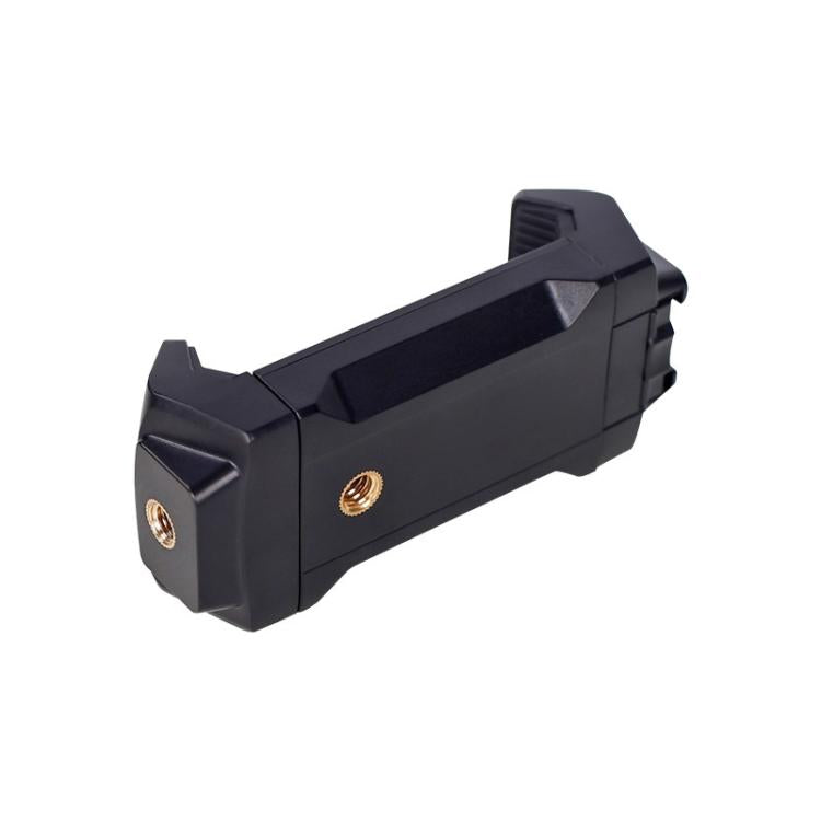 Xiletu Xj-13 Transmisión en vivoAbrazadera para teléfono con montaje en trípode con orificios para tornillos de 1/4 de pulgada y base de zapata fría, Phone Clamp