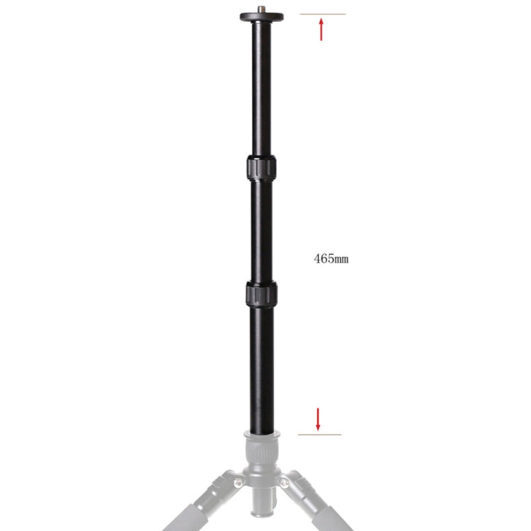 Xiletu XM263A Varilla de extensión monopié de montaje en trípode ajustable de mano de metal de aluminio