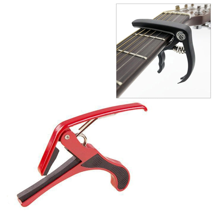 Capo de Guitarra de plástico para Guitarra eléctrica clásica acústica de 6 cuerdas, abrazadera de afinación, Accesorios para Instrumentos Musicales, Plastic Guitar Capo