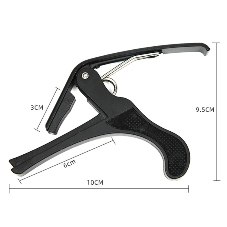 Capo de Guitarra de plástico para Guitarra eléctrica clásica acústica de 6 cuerdas, abrazadera de afinación, Accesorios para Instrumentos Musicales, Plastic Guitar Capo