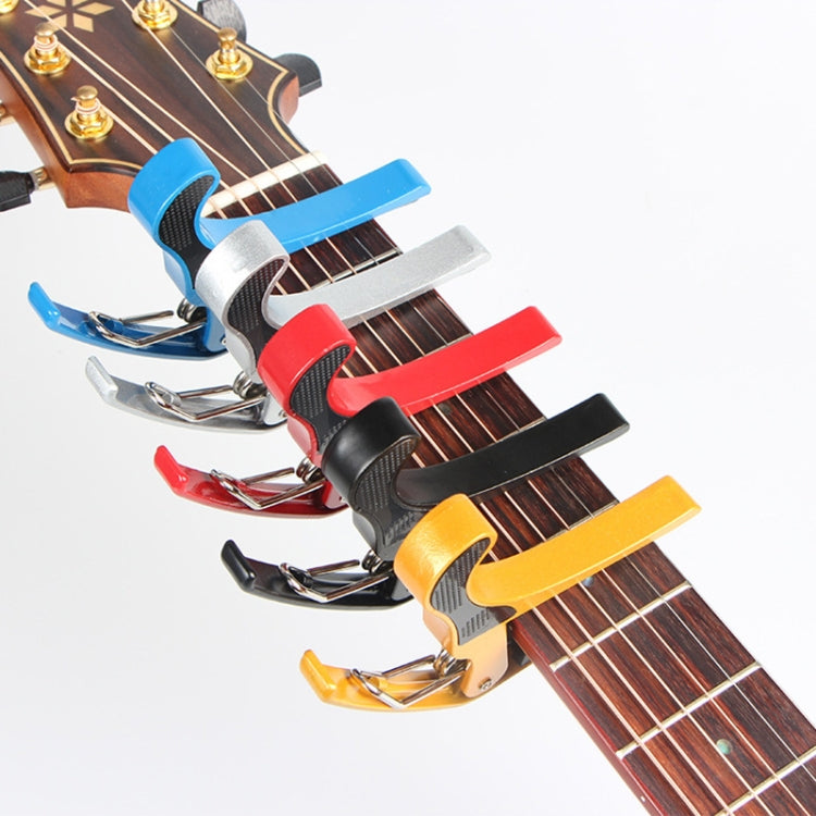 Capo de Guitarra de plástico para Guitarra eléctrica clásica acústica de 6 cuerdas, abrazadera de afinación, Accesorios para Instrumentos Musicales, Plastic Guitar Capo