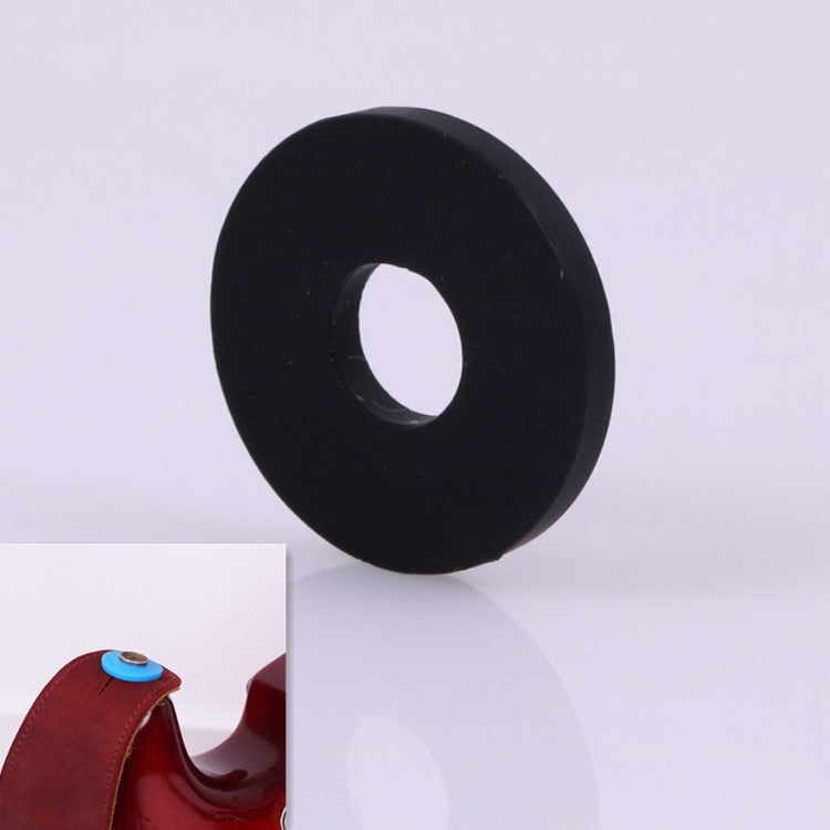 10 PCS Sin versión de palabra Correa de guitarra de silicona Hebilla Perno trasero