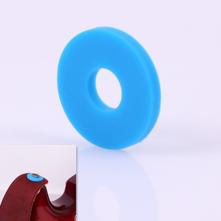 10 PCS Sin versión de palabra Correa de guitarra de silicona Hebilla Perno trasero