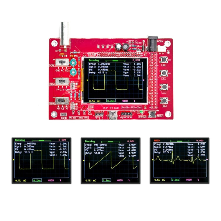 Osciloscopio DSO138 (completamente ensamblado)