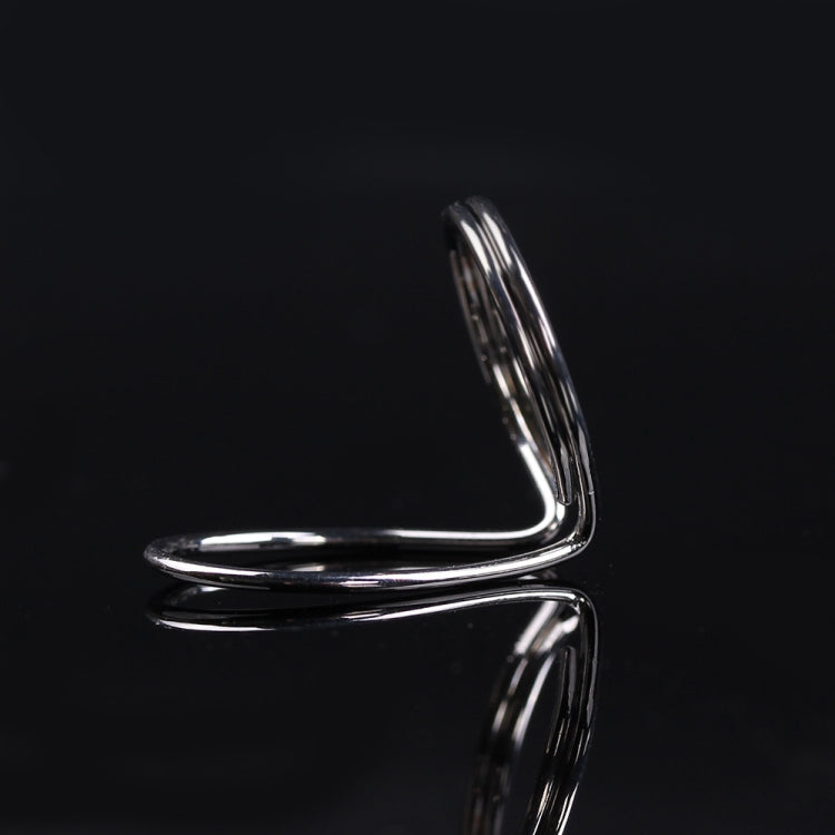 Púa de anillo de resorte de metal para guitarra, Metal Spring Ring Pick