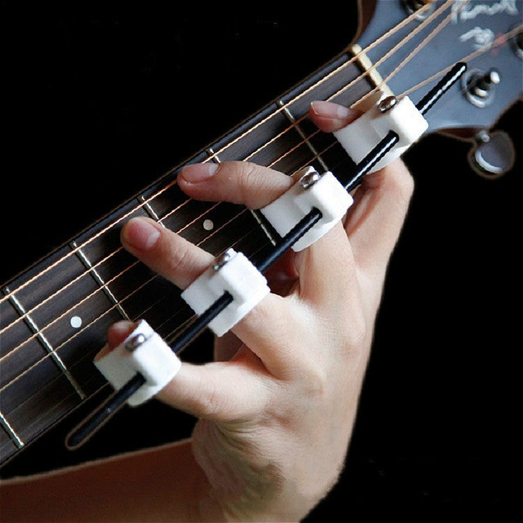 Expansor de dedo de cuatro dedos guitarra ukelele Piano Span práctica cubierta de dedo, Standard Edition, Standard Bold Edition, Children Edition