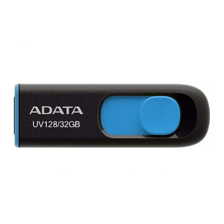 ADATA UV128 Altavoz para automóvil Almacenamiento de oficina Disco en U, 16GB, 32GB, 64GB, 128GB