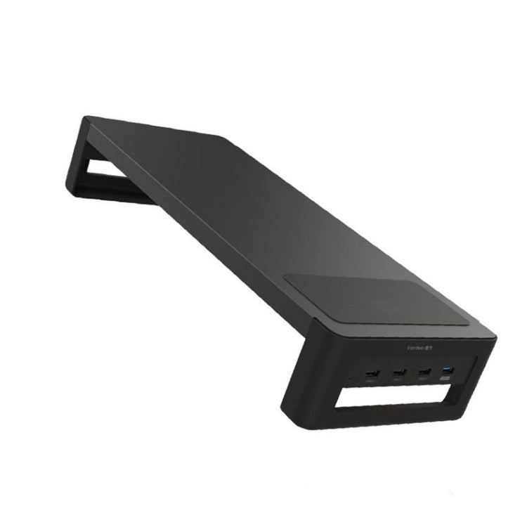 Monitor de computadora Vaydeer Base de almacenamiento de escritorio con pantalla de escritorio aumentada, Simple Configuration, High Configuration 2.0, High Configuration 3.0, Wireless Charger