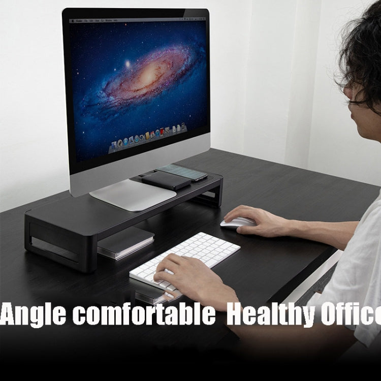 Monitor de computadora Vaydeer Base de almacenamiento de escritorio con pantalla de escritorio aumentada, Simple Configuration, High Configuration 2.0, High Configuration 3.0, Wireless Charger