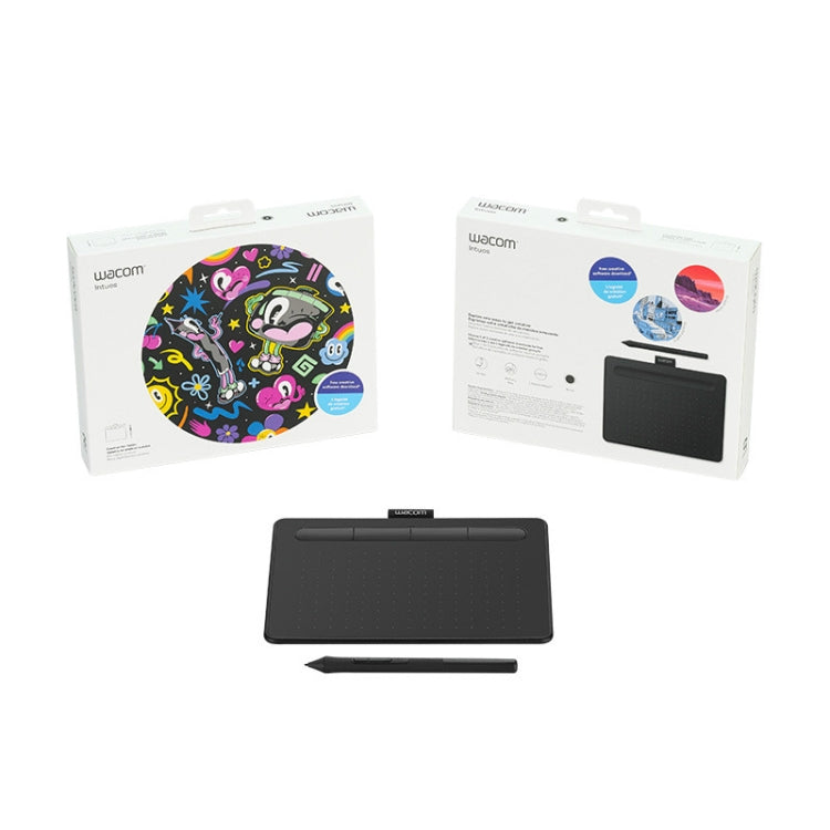 Wacom CTL-4100 Tablet Intuos Tablero pintado a mano Tablero de dibujo para computadora Tablero de escritura a mano, CTL-4100