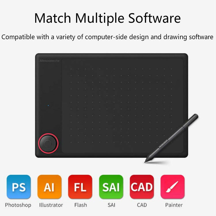 La tableta Digital Tianmin G30 Magic Circle se puede conectar al teléfono móvil tablero pintado a mano tablero de dibujo de pintura