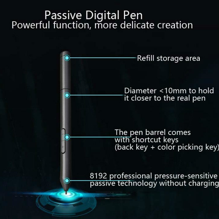 La tableta Digital Tianmin G30 Magic Circle se puede conectar al teléfono móvil tablero pintado a mano tablero de dibujo de pintura