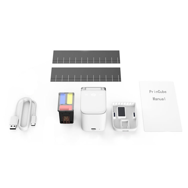 Impresora de mano Mbrush, impresora de inyección de tinta portátil a todo color con contenido personalizado, con cartuchos de tinta, Mbrush