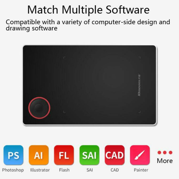 Tableta Digital Tianmin G50 Magic Circle, tablero pintado a mano, tablero de dibujo, tablero de escritura de lecciones en línea