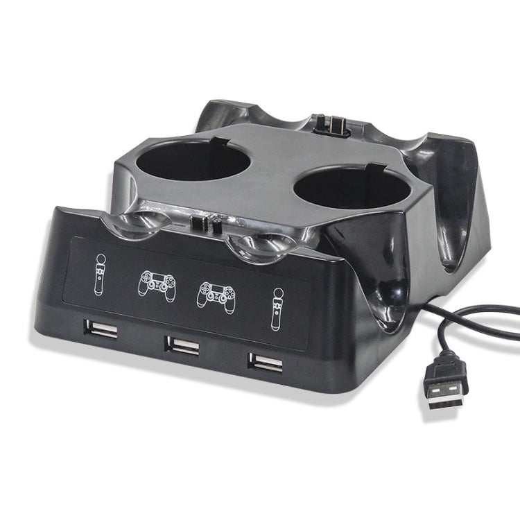 Cargador para mando iPlay, Base de carga multifuncional para PS4 VR/PS VR/PS Move, For PS4 VR/PS VR/PS Move