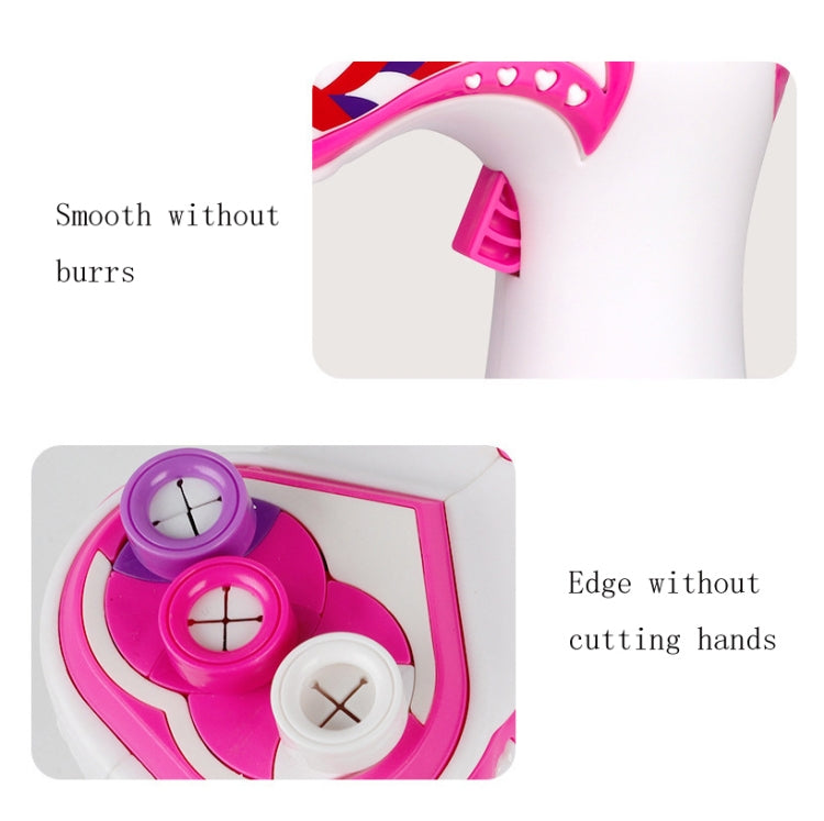 Máquina de trenza de cabello de tres hebras de juguete eléctrico con lazo para el cabello para niños, Three-Strand Hair Braid Machine