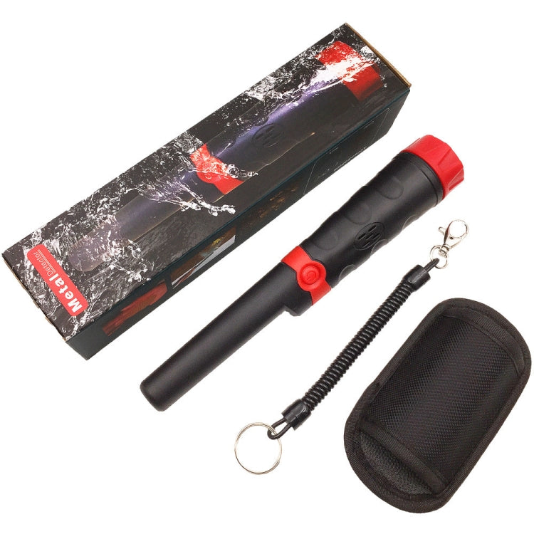 Detector de metales de sensibilidad ajustable con varilla de posicionamiento de metales de alta sensibilidad resistente al agua MD970, Positioning Rod (Black), Positioning Rod (Orange)