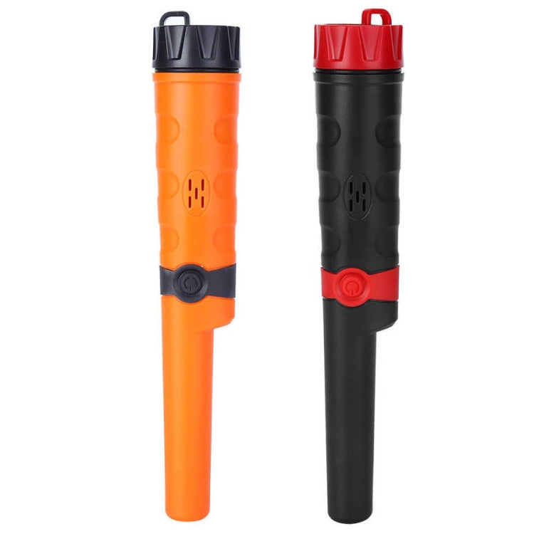 Detector de metales de sensibilidad ajustable con varilla de posicionamiento de metales de alta sensibilidad resistente al agua MD970, Positioning Rod (Black), Positioning Rod (Orange)