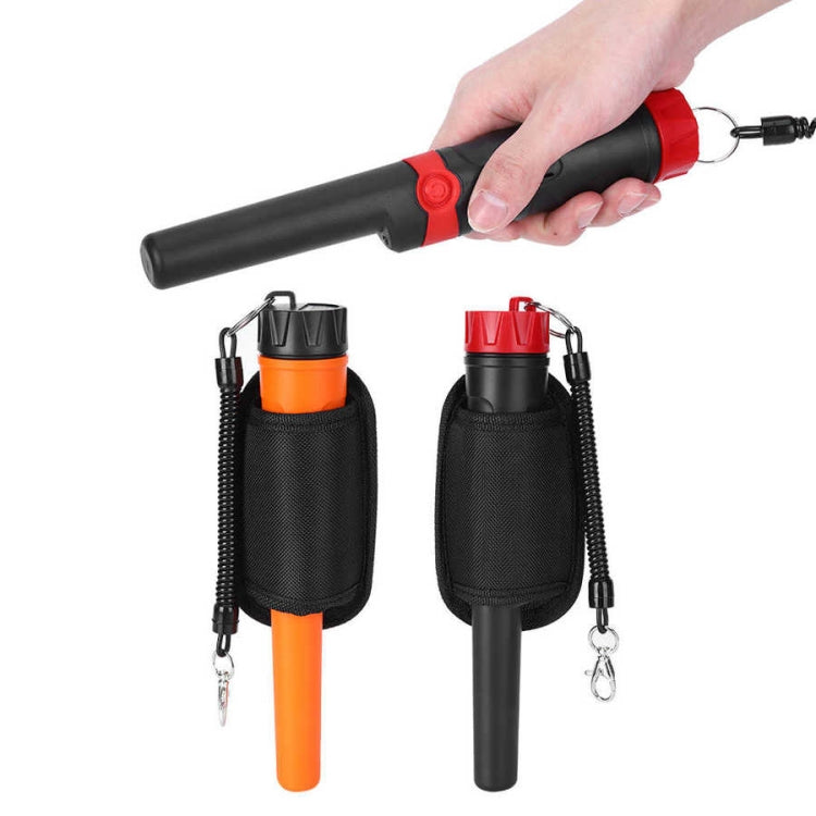 Detector de metales de sensibilidad ajustable con varilla de posicionamiento de metales de alta sensibilidad resistente al agua MD970, Positioning Rod (Black), Positioning Rod (Orange)
