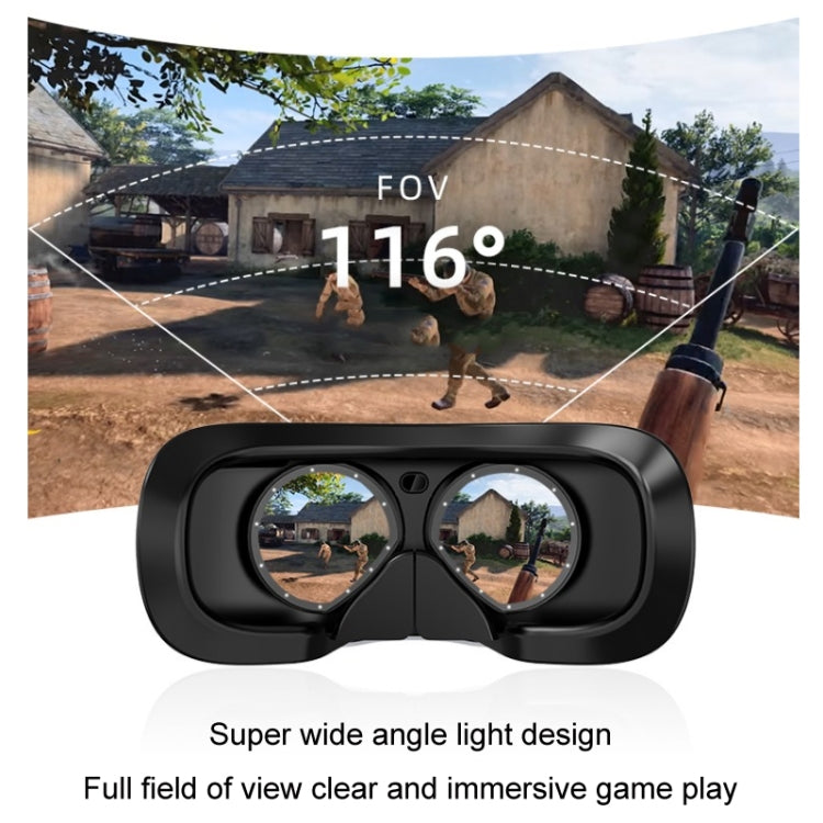 DPVR E4 PCVR Casco para juegos 4K Pantalla principal Gafas VR, DPVR E4 VR Glasses