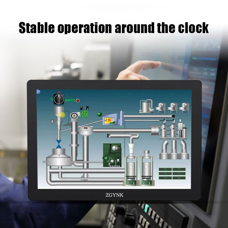 Pantalla industrial integrada ZGYNK KQ101 HD, 10 inch  Embedded, 15.6 inch  Embedded, 10 inch  Resistive, 15.6 inch  Resistive, 10 inch  Capacitive, 15.6 inch  Capacitive