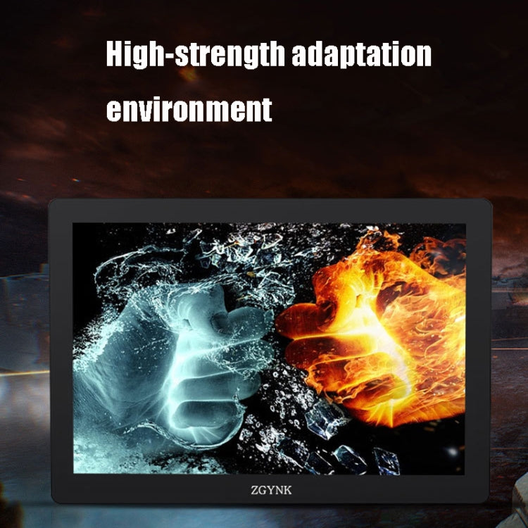 Pantalla industrial integrada ZGYNK KQ101 HD, 10 inch  Embedded, 15.6 inch  Embedded, 10 inch  Resistive, 15.6 inch  Resistive, 10 inch  Capacitive, 15.6 inch  Capacitive